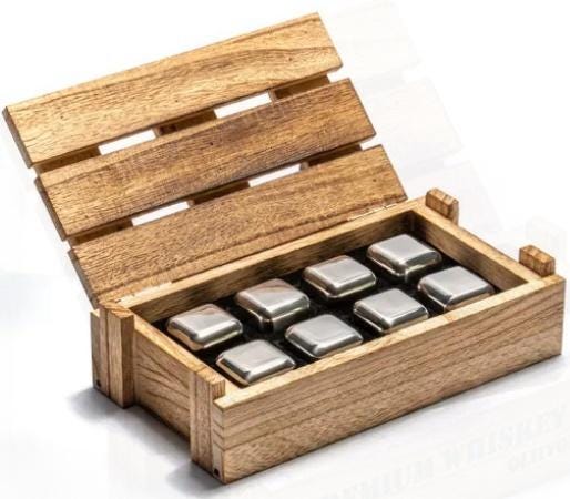 Personalized Whiskey Stones Gift Set