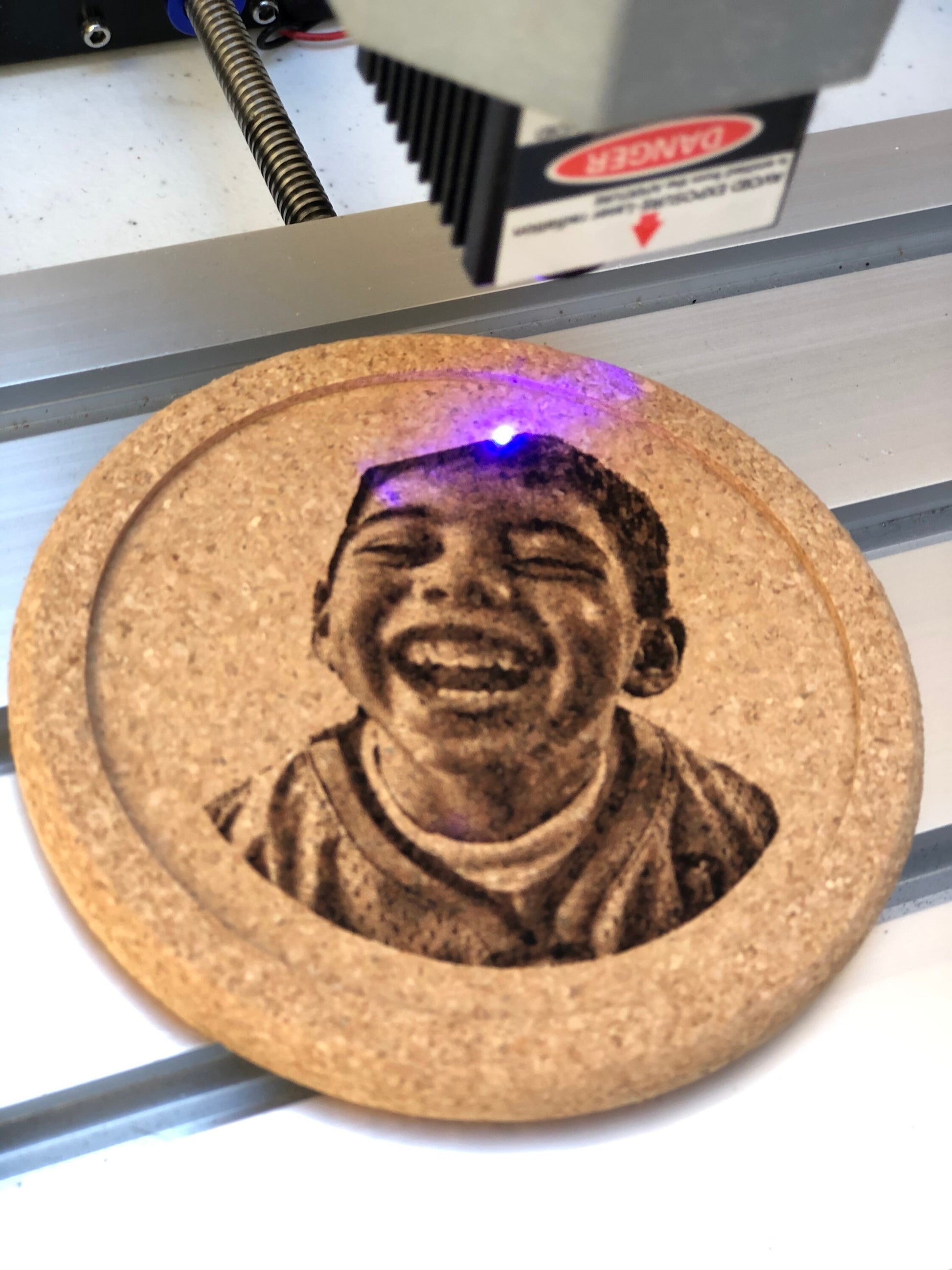 Personalized Engraved Cork Coasters For Friends, Weddings and Anniversaries