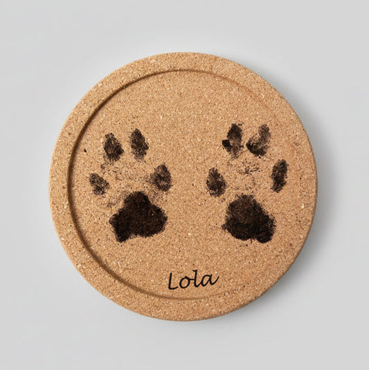 Custom Pet Portrait Coaster: Preserve Precious Memories with your favorite pet picture on a Coaster