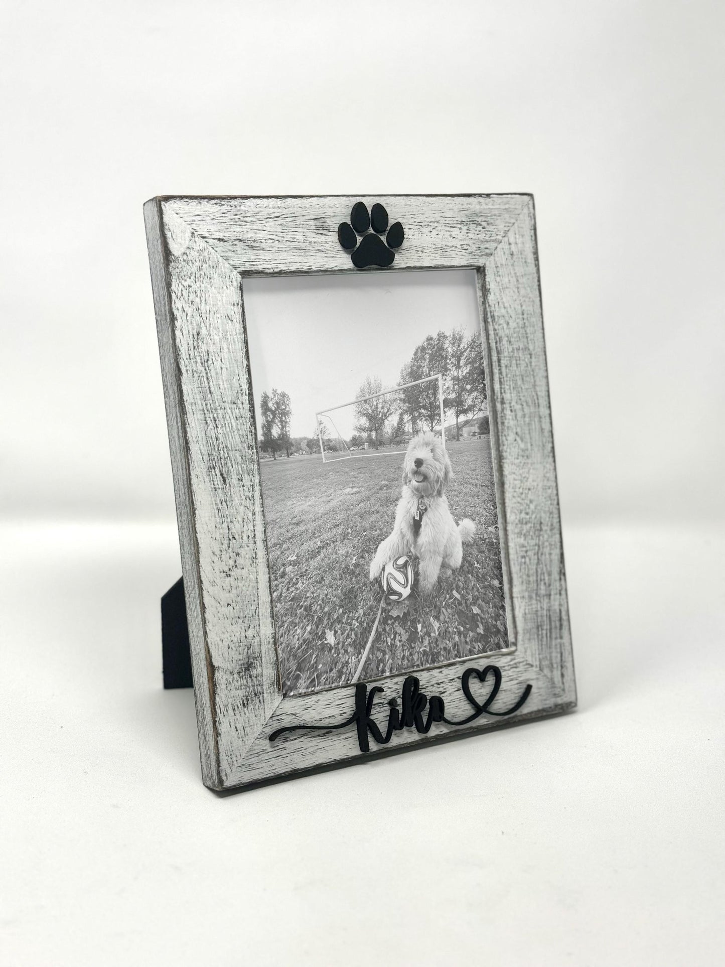 Personalized Pet Photo Frame Custom Dog or Cat Picture with Name Cherish Your Pet